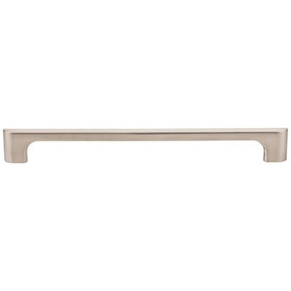 96 mm Center-to-Center Satin Nickel Asymmetrical Leyton Cabinet Pull