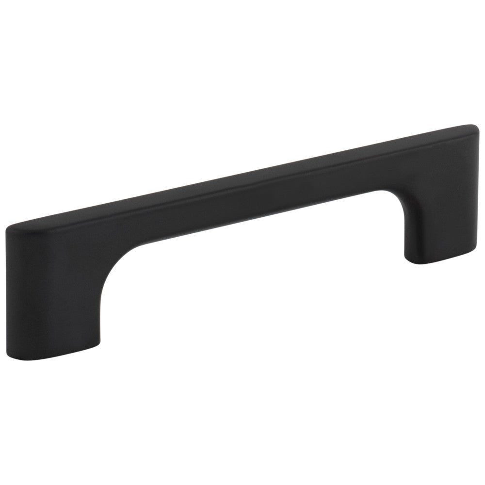 96 mm Center-to-Center Satin Nickel Asymmetrical Leyton Cabinet Pull