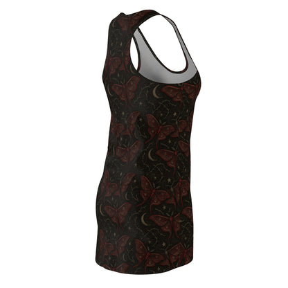 Crimson Muse Maxi Dress