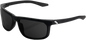 100% Hakan Sunglasses - Black - Gray PeakPolar 61036-100-47