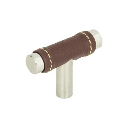 Zanzibar Brown Leather Knob