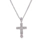 Iced Out Cross Necklace for Men - Sparkling Iced Out Men's Cross Pendant