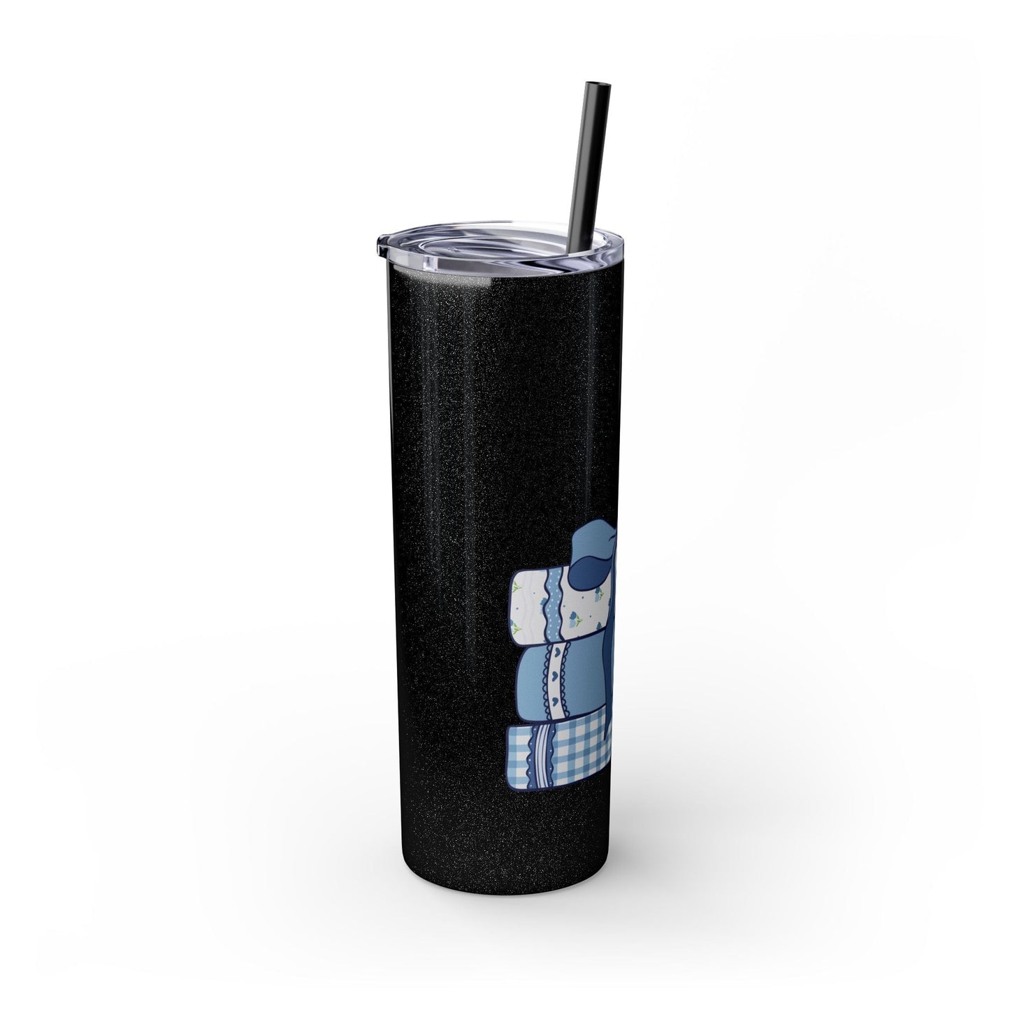Customizable: Girly Book Club Skinny Tumbler with Straw, 20oz | Perfect for Events, Gifts, Coffee, and Summer Drinks