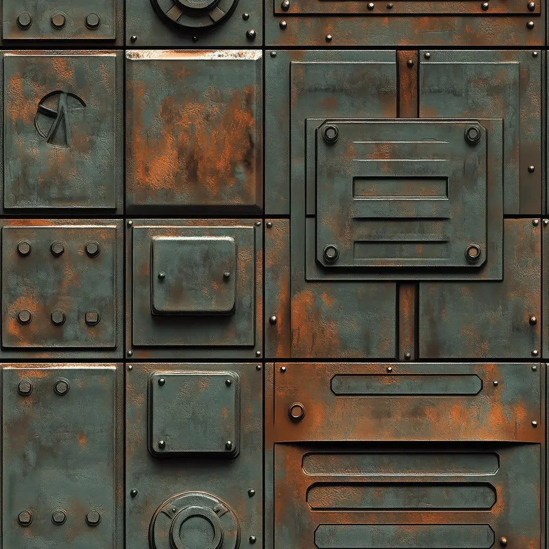 Corroded Starship Hull Panel