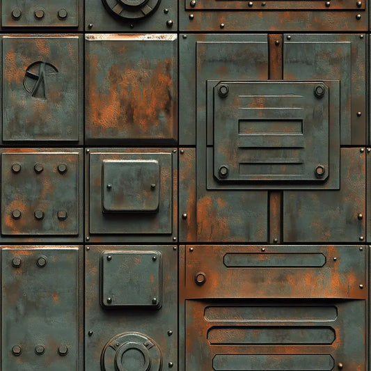 Corroded Starship Hull Panel