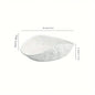 Elegant ShellShaped Ceramic Dish Ideal for Seafood