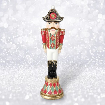Christmas Carousel Collection - 14.5" Nutcracker on Drum