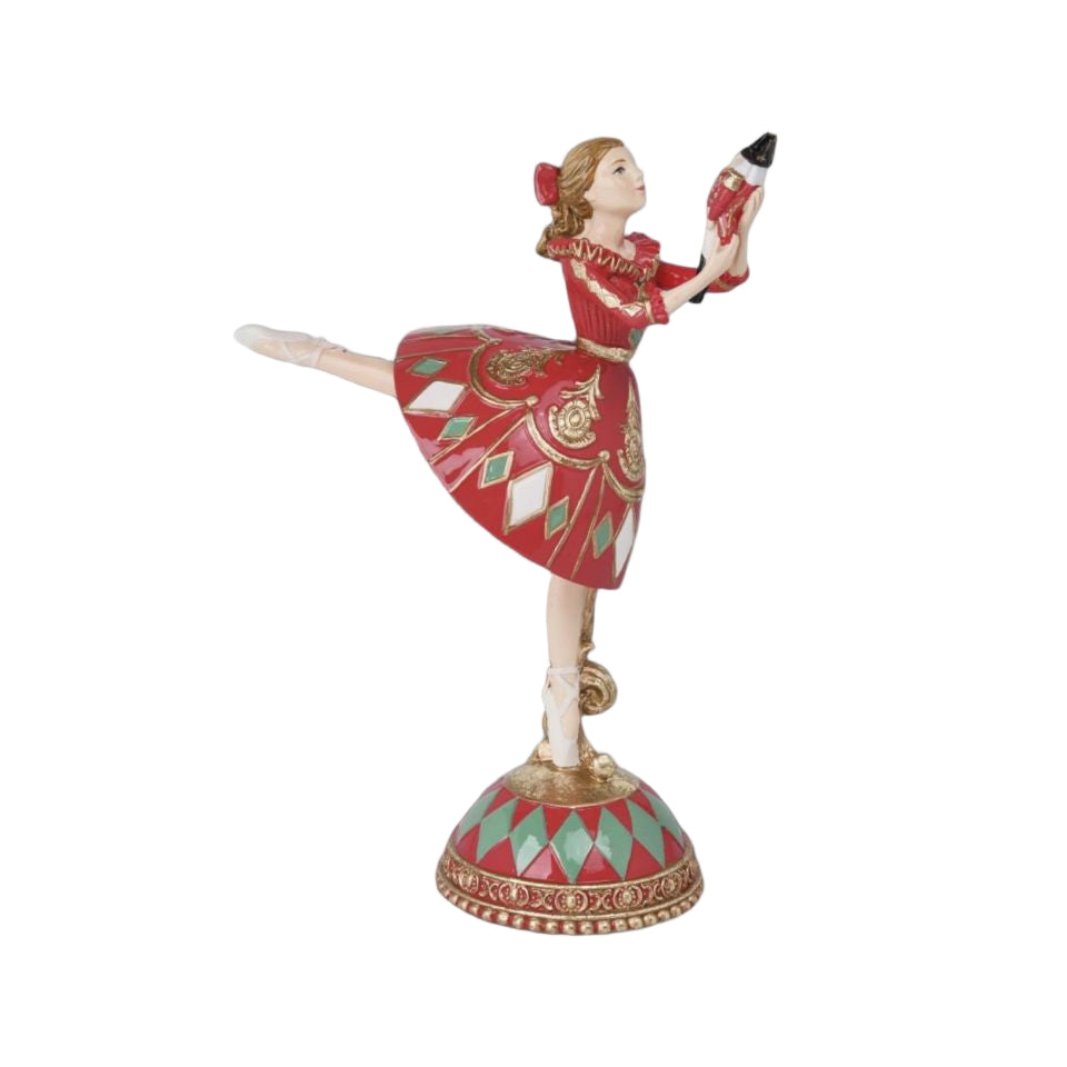 Christmas Carousel Collection - 8.5" Clara on Drum