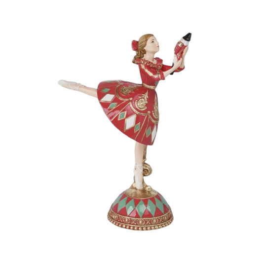 Christmas Carousel Collection - 8.5" Clara on Drum
