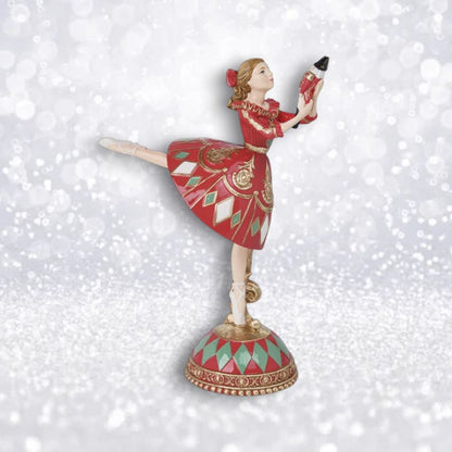 Christmas Carousel Collection - 8.5" Clara on Drum