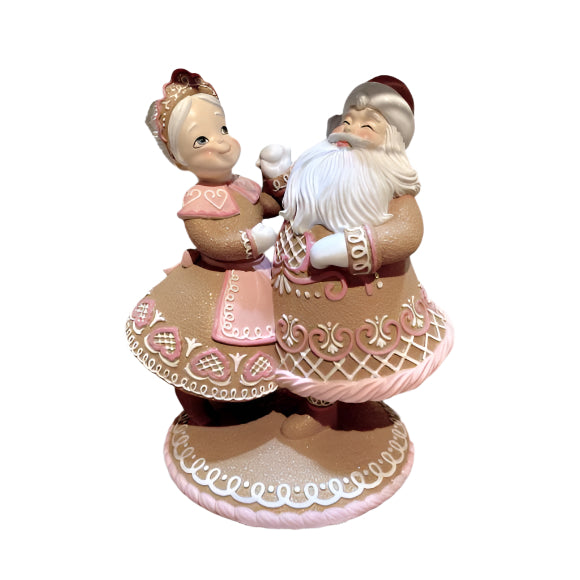 18" Dancing Santa & Mrs Claus