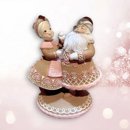 18" Dancing Santa & Mrs Claus