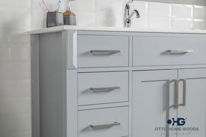 Fawna 48" Gray Bathroom Cabinet