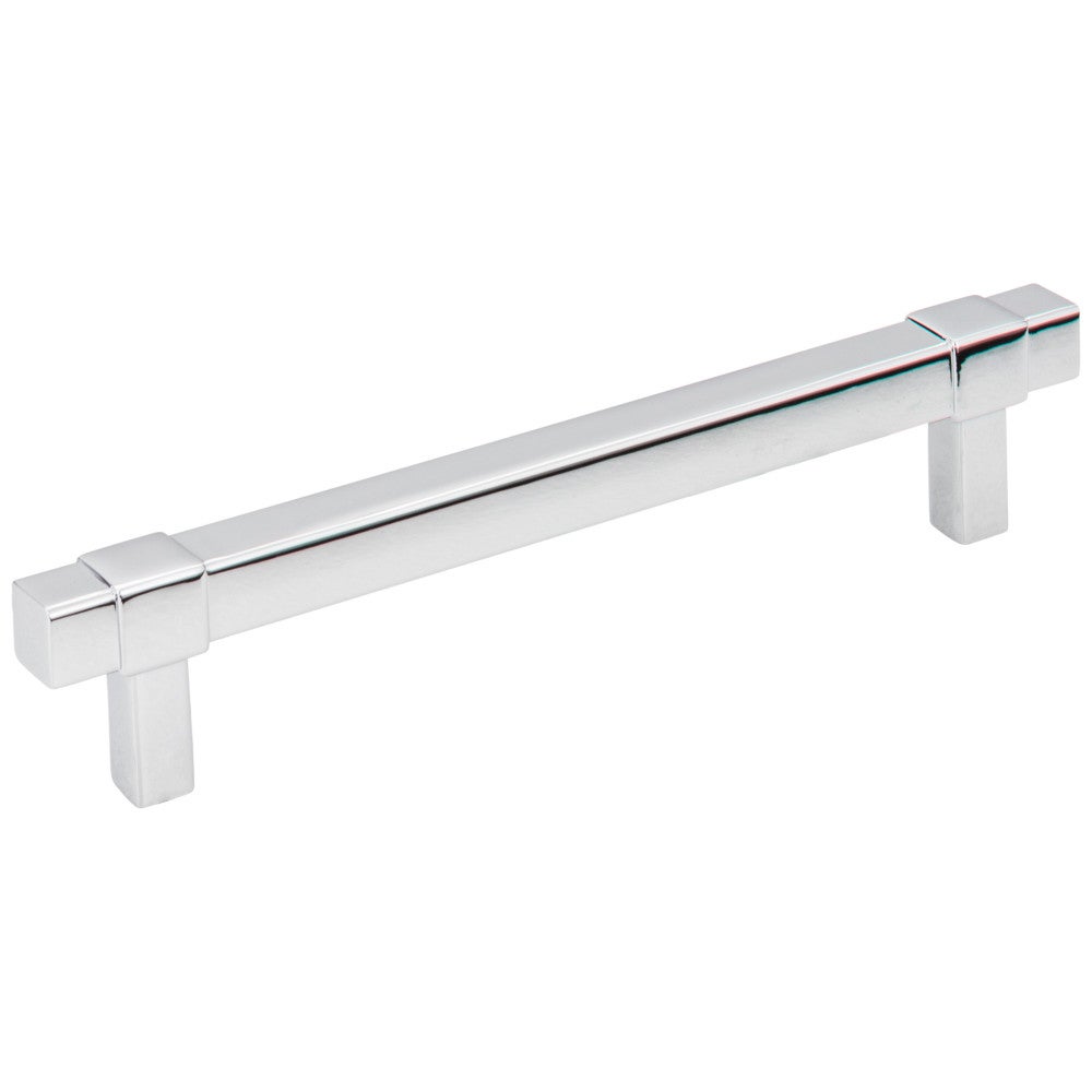 96 mm Center-to-Center Satin Nickel Square Zane Cabinet Pull