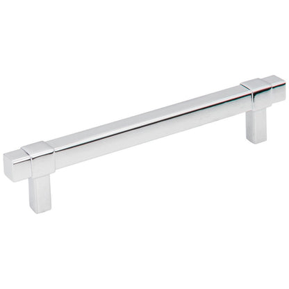 96 mm Center-to-Center Satin Nickel Square Zane Cabinet Pull