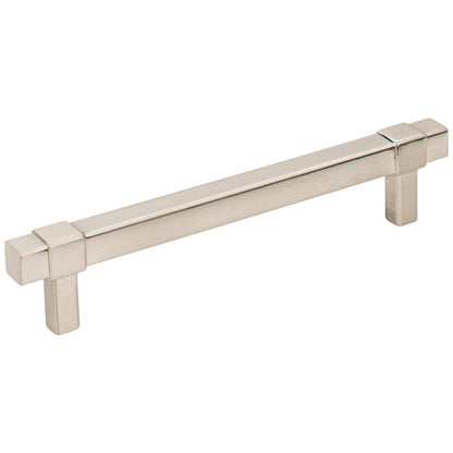 96 mm Center-to-Center Satin Nickel Square Zane Cabinet Pull