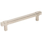96 mm Center-to-Center Satin Nickel Square Zane Cabinet Pull