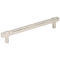 96 mm Center-to-Center Satin Nickel Square Zane Cabinet Pull