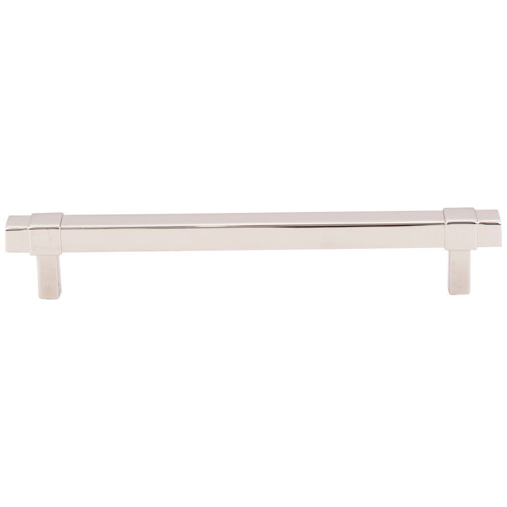 96 mm Center-to-Center Satin Nickel Square Zane Cabinet Pull