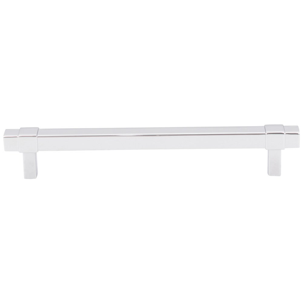 96 mm Center-to-Center Satin Nickel Square Zane Cabinet Pull