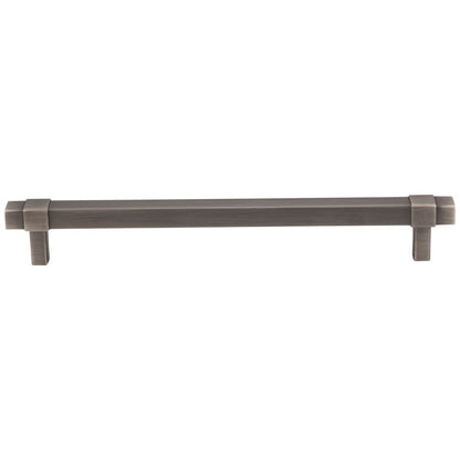 96 mm Center-to-Center Satin Nickel Square Zane Cabinet Pull
