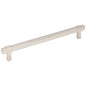 96 mm Center-to-Center Satin Nickel Square Zane Cabinet Pull