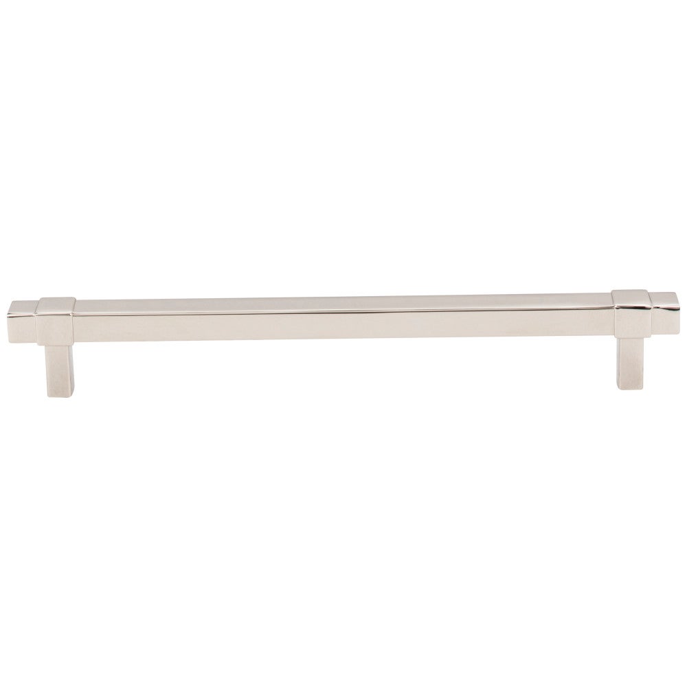 96 mm Center-to-Center Satin Nickel Square Zane Cabinet Pull