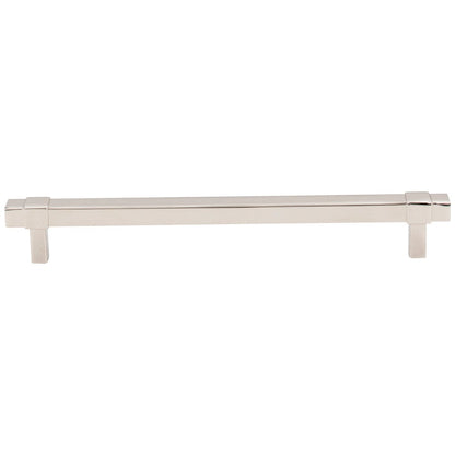 96 mm Center-to-Center Satin Nickel Square Zane Cabinet Pull
