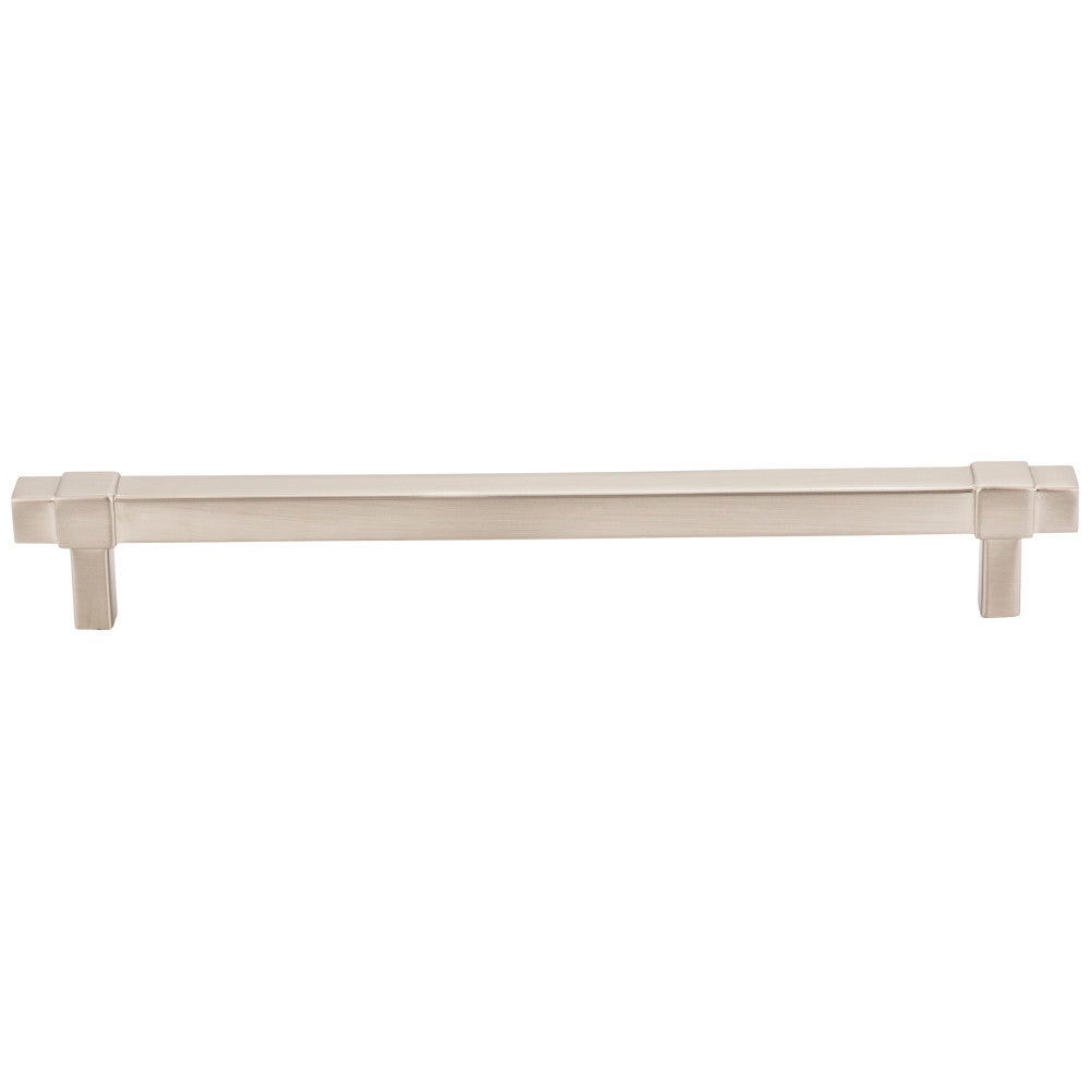 96 mm Center-to-Center Satin Nickel Square Zane Cabinet Pull