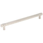 96 mm Center-to-Center Satin Nickel Square Zane Cabinet Pull