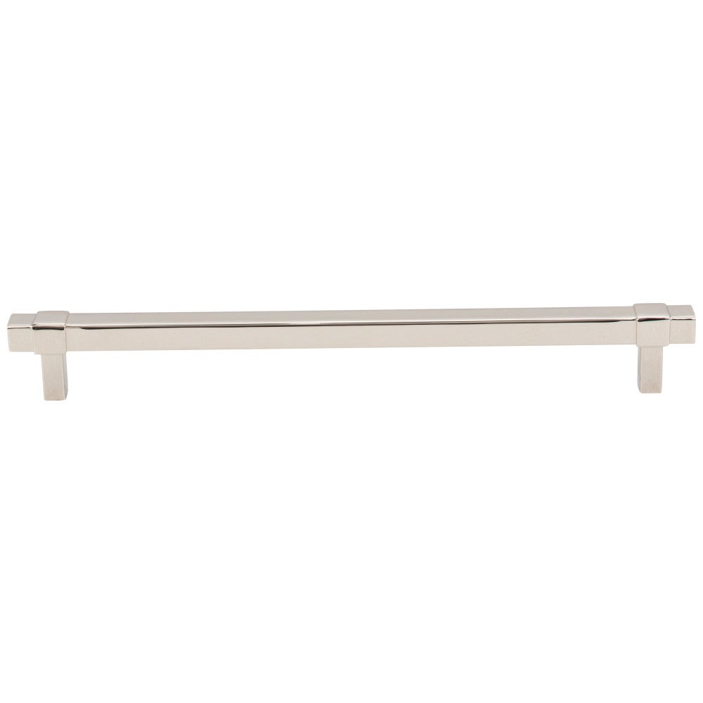 96 mm Center-to-Center Satin Nickel Square Zane Cabinet Pull