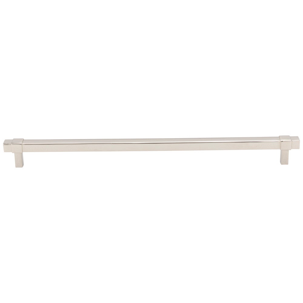 96 mm Center-to-Center Satin Nickel Square Zane Cabinet Pull