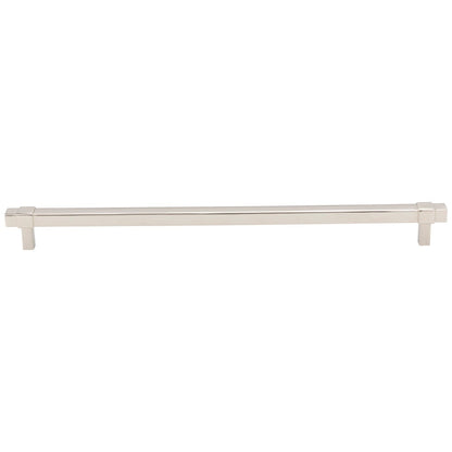 96 mm Center-to-Center Satin Nickel Square Zane Cabinet Pull