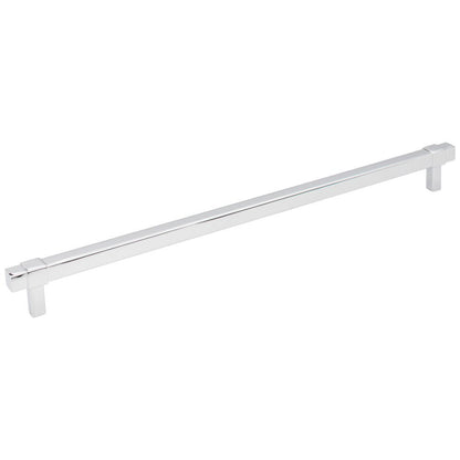 96 mm Center-to-Center Satin Nickel Square Zane Cabinet Pull