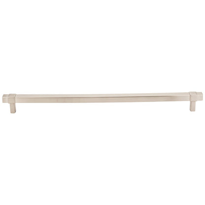 96 mm Center-to-Center Satin Nickel Square Zane Cabinet Pull