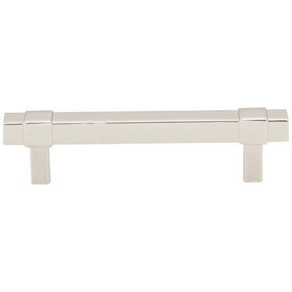96 mm Center-to-Center Satin Nickel Square Zane Cabinet Pull