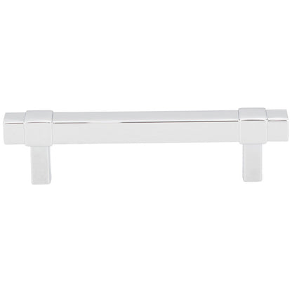 96 mm Center-to-Center Satin Nickel Square Zane Cabinet Pull