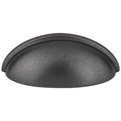 3" Center-to-Center Satin Nickel Florence Cabinet Cup Pull