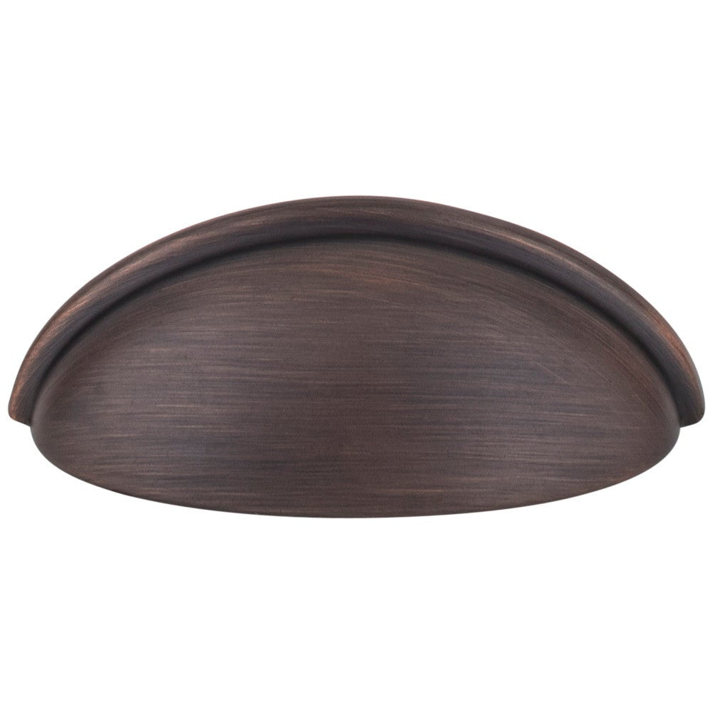 3" Center-to-Center Satin Nickel Florence Cabinet Cup Pull