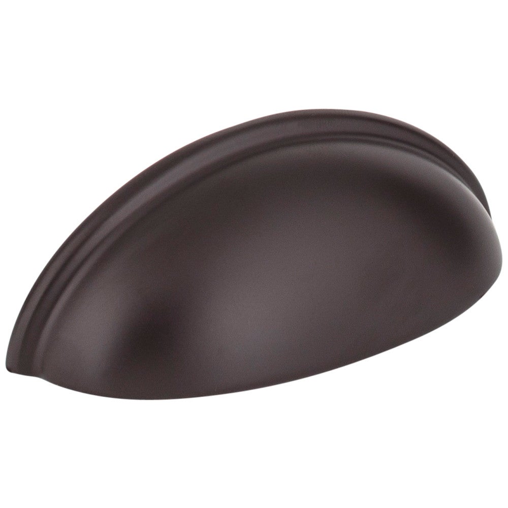 3" Center-to-Center Satin Nickel Florence Cabinet Cup Pull