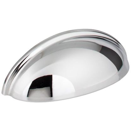 3" Center-to-Center Satin Nickel Florence Retail Packaged Cabinet Cup Pull