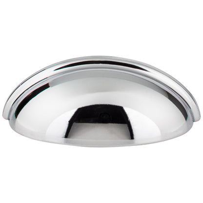 3" Center-to-Center Satin Nickel Florence Cabinet Cup Pull