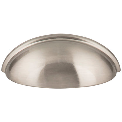 3" Center-to-Center Satin Nickel Florence Cabinet Cup Pull