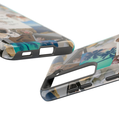 Inspiring Vision Board Phone Case, Motivational Tough Case, Adventurous Gift for Her, Self-Care, Dream Big, Unique Phone Accessory