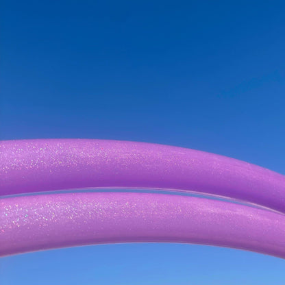 Purple Stardust (5/8ths) Polypro Hula Hoop
