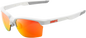 100% Sportcoupe Sunglasses - White - Red Mirror 61020-000-43