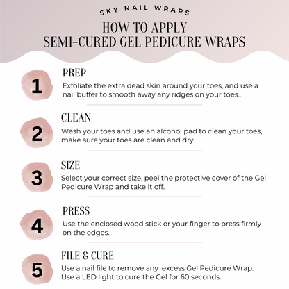 Ray Premier Gel Pedicure Wrap