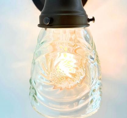 Pressed Leaded Cut Glass 1960's Firework