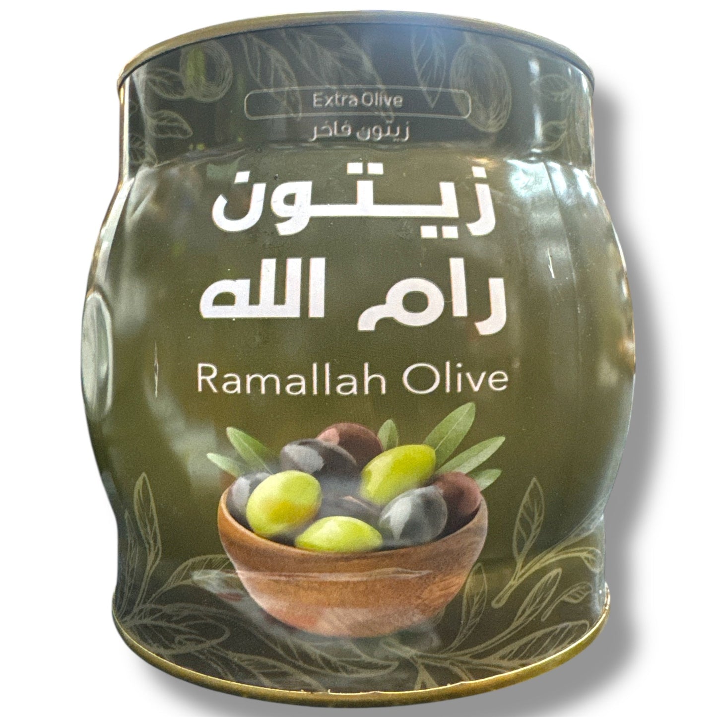 Premium Ramallah Olive 2Kg - Authentic Mediterranean Flavor, High-Quality Palestinian Olives