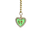 Coquette Heart Charm - Tumbler Handle Charm